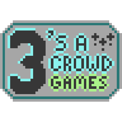 The Three's A Crowd Games-Logo